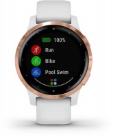 vivoactive 4S Sportuhr weiß/roségold