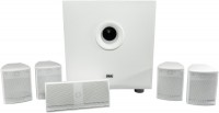 Cinema 5.2 5.1 A/V-Lautsprechersystem mit Aktiv-Subwoofer weiß