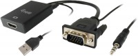 VGA>HDMI Adapter schwarz