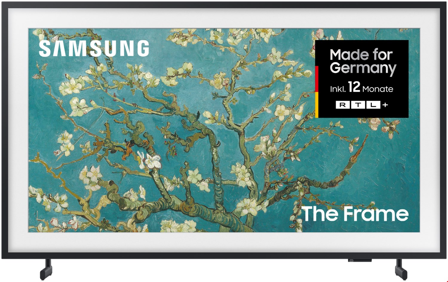 Samsung QLED 4K The Frame 32 Zoll Fernseher, mattes Display, austauschbare Rahmen, Art Mode, Smart TV [2023]