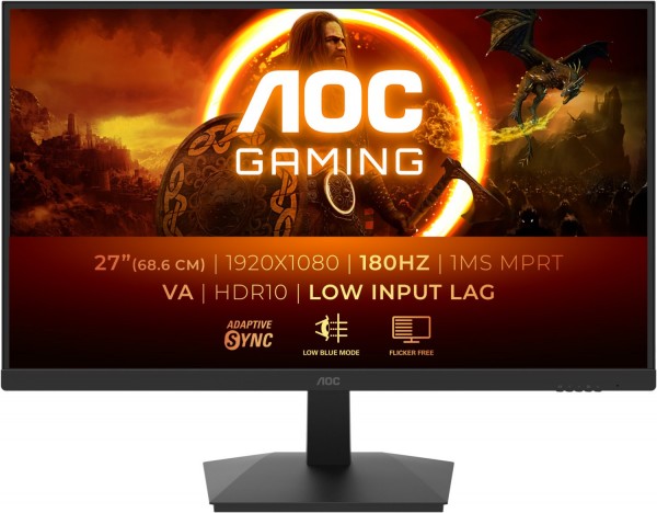 27G15N2 69 cm (27") Gaming Monitor schwarz, Widescreen Full HD (1920x1080), 1 ms Reaktionszeit