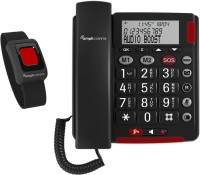 BigTel 50 Alarm Plus schnurgebundenes Seniorentelefon schwarz