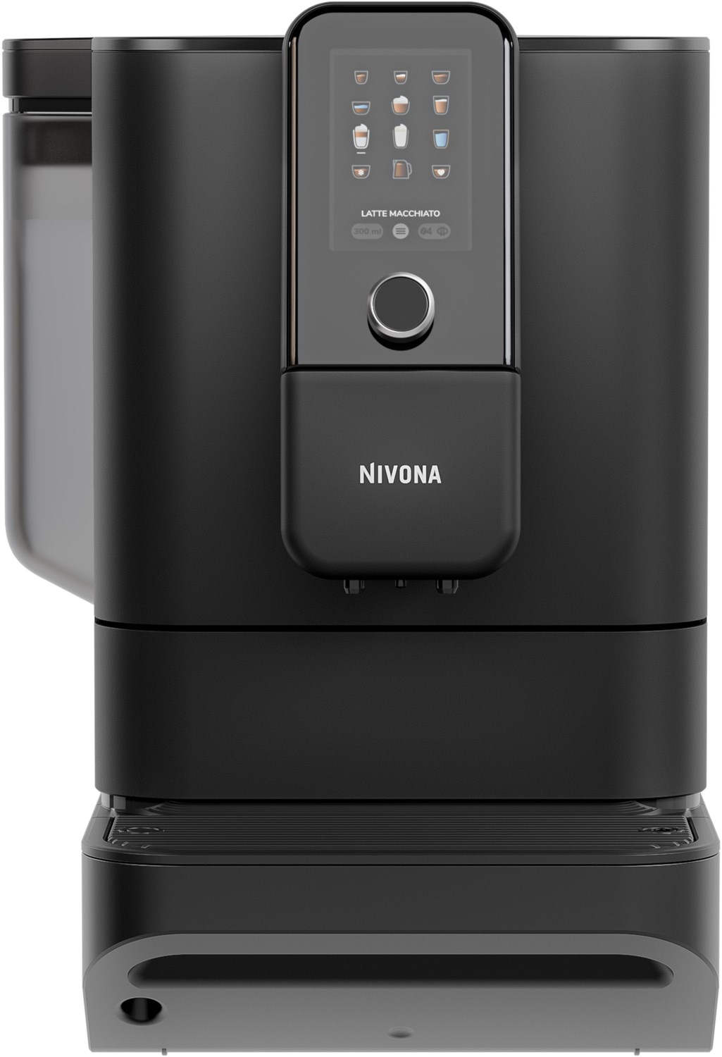 Image of Nivo 8141 Pro Kaffee-Vollautomat schwarz, Stahl-Kegel-Mahlwerk, 15 bar, Apps ladbar