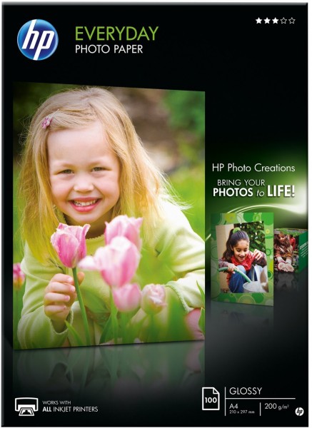 Standart Fotopapier 100 Blatt/A4 glossy