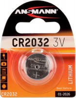 CR 2032 1er Blister Knopfzelle silber