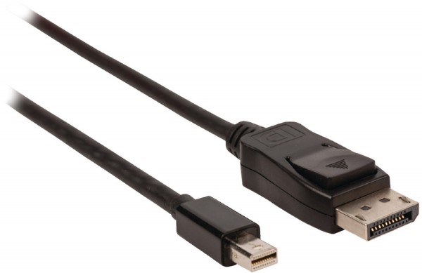 VLCP37400B20 Mini DP-Kabel (2m) schwarz