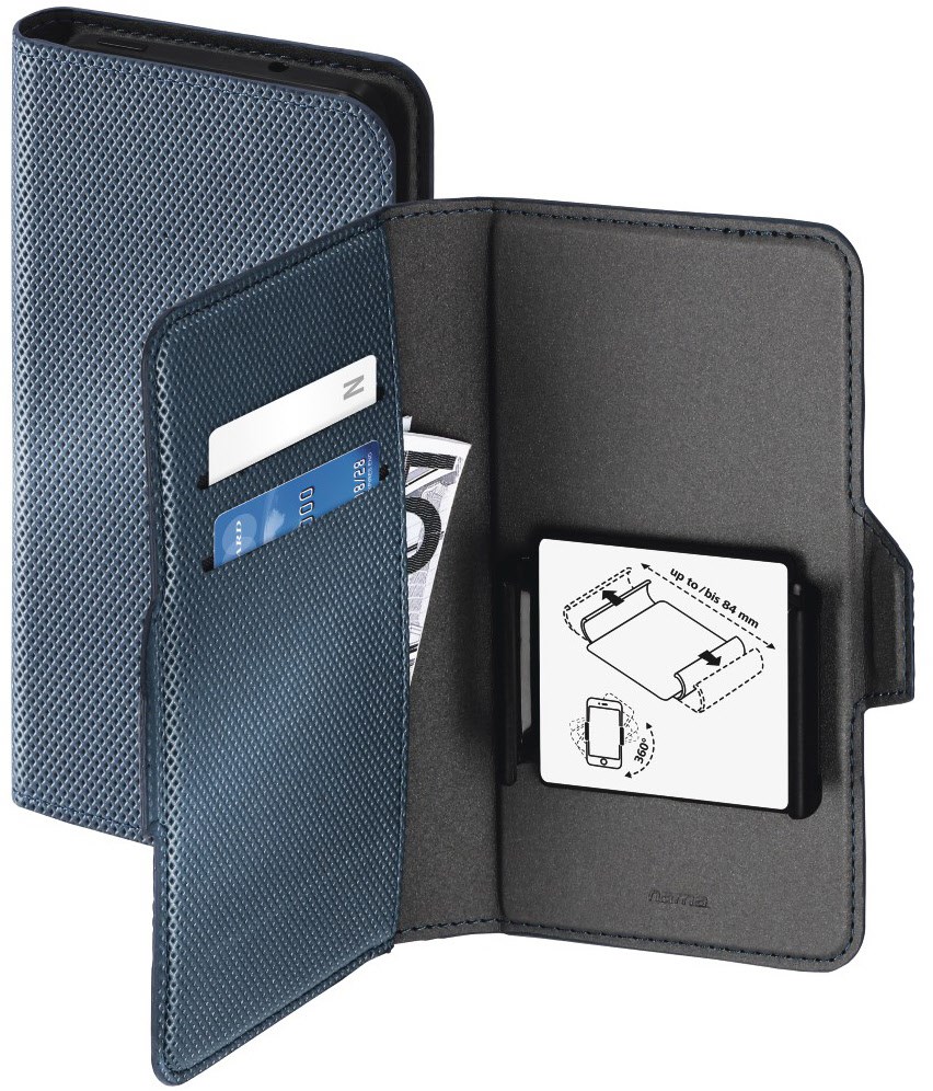 Booklet Smart Move Metallic XL für Geräte bis 7,1x14,4cm stahlblau