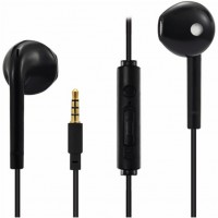 Comfort In-Ear-Kopfhörer mit Kabel schwarz