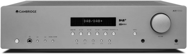 AXR100D Receiver silber