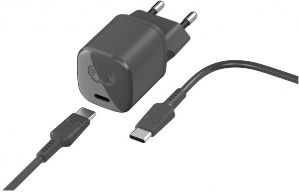 USB-C Mini Charger (18W) Ladegerät inkl. USB-C Kabel (1,5m) Storm Grey