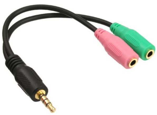 Audio Headset Adapterkabel