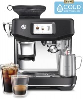 the Barista Touch Impress Siebträgermaschine black truffle