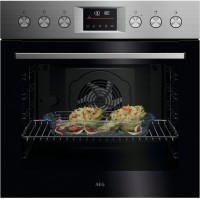 OU5PE40SM Elektro-Herd edelstahl/cleansteel, 72 l, Pizza-Stufe, schnelles Vorheizen, Heißluftgrill, 59,4 cm breit, A++, Serie 5000