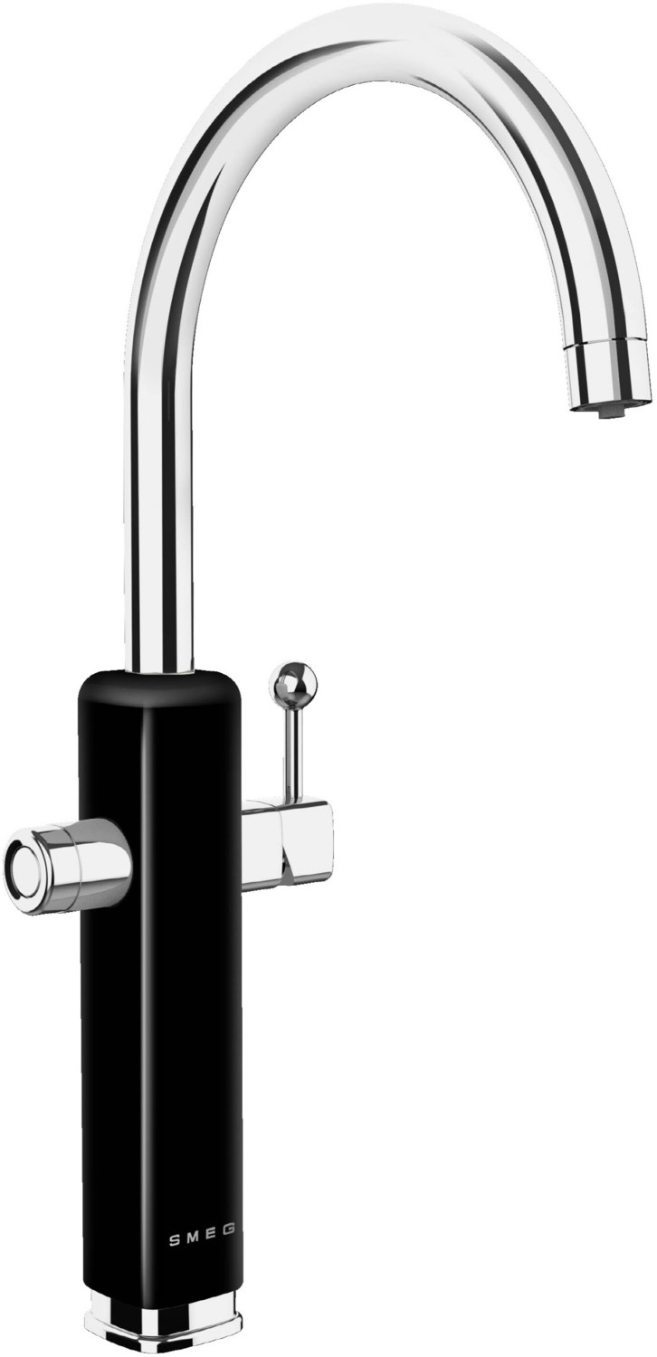 MAF50BL Armatur mit Wasserfilter schwarz/chrom