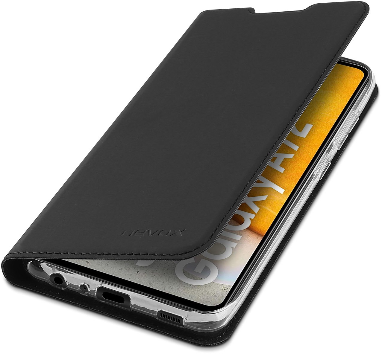 Vario Booktasche für Galaxy A72 schwarz