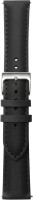 Leder-Armband (20mm) Ersatzarmband für Steel HR und Scanwatch schwarz