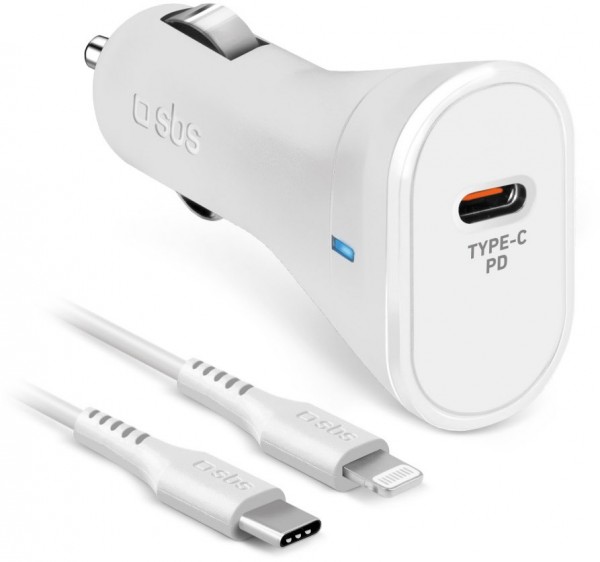Ladegerät Auto-Kit (20W) weiß
