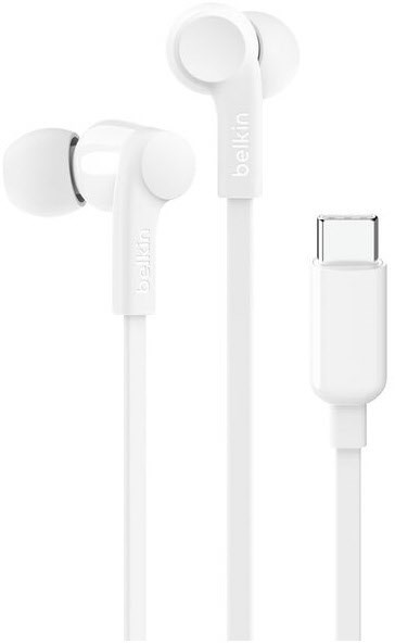 RockStar In-Ear USB-C Kopfhörer mit Kabel weiß