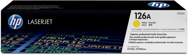Nr. 126 A Toner gelb