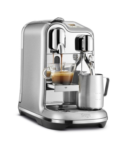 The Creatista Pro Kapsel-Automat gebürsteter edelstahl