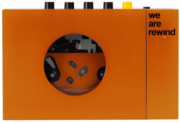 Serge Kassettenspieler-/Rekorder mit Bluetooth orange