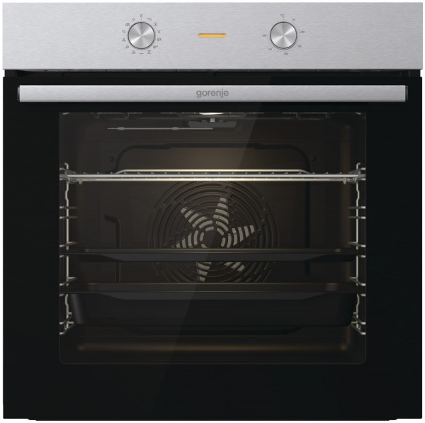 BO6717E03X Einbaubackofen edelstahl, 77 l, Pizza-Stufe, schnelles Vorheizen, 59,5 cm breit, A