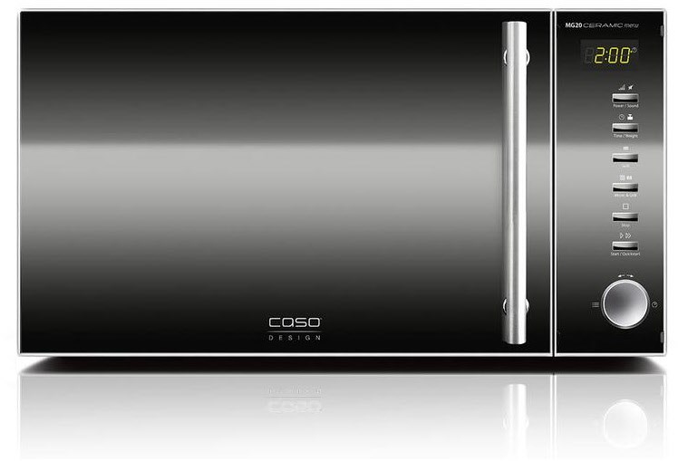 MG 20 Ceramic menu – 2in1 Design Kombi-Mikrowelle schwarz