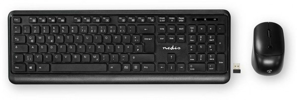 KBMCW100BKDE (DE) Kabelloses Tastatur-Set schwarz