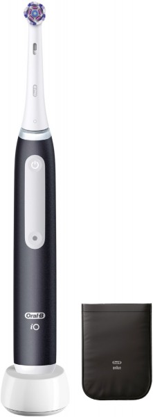 Oral-B iO White Clean Black Elektrische Zahnbürste