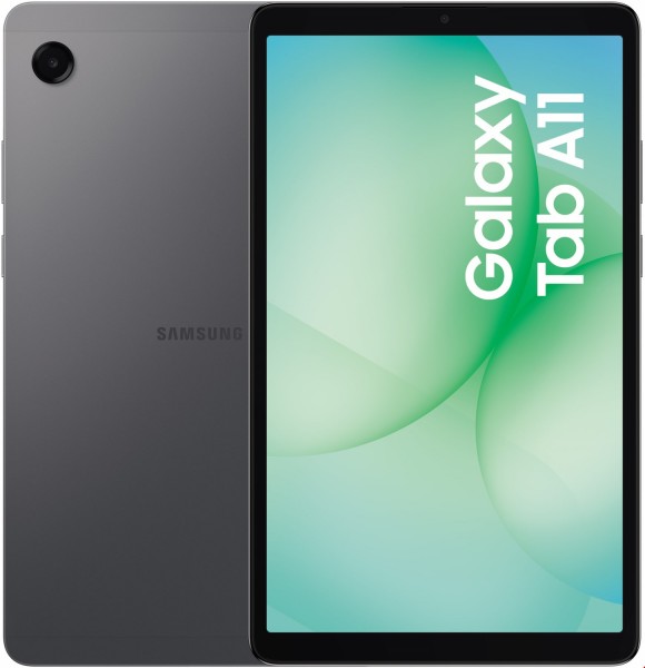 Galaxy Tab A11 (64GB) WiFi Tablet grau, 8,7 Zoll Display, Octa Core, Android, 8 MP Kamera, inkl. Zubehör: USB-C-Kabel