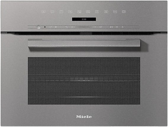 H 7240 BM Backofen mit Mikrowellenfunktion graphitgrau