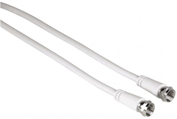 F-Stecker > F-Stecker 85dB (10m) weiß