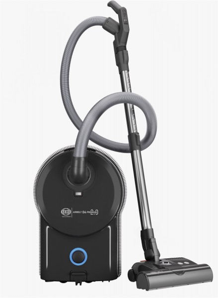 Airbelt D4 Premium 2.0 Bodenstaubsauger schwarz, mit Beutel, 6 l Staubvolumen, 15,5 m Reichweite