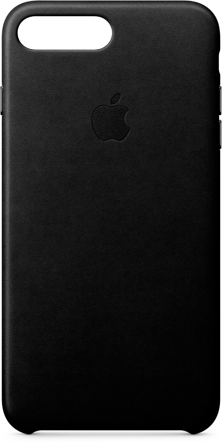 Leder Case für iPhone 8 Plus/7 Plus schwarz