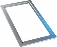 UP-Abdeckrahmen für Premium TFE silber