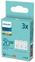 LED 20W G4 WW 12V ND 3PF/6 DISC LED-Leuchtmittel 3er Pack