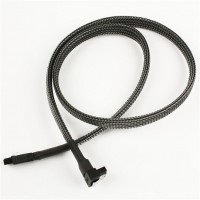 SATA 3.0 Kabel abgewinkelt (0,6m) carbon