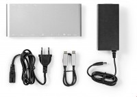 CCTB64991AL02 Multi-Dockingstation aluminium Typ-C-Stecker>4x USB-3.0-A-Buchse