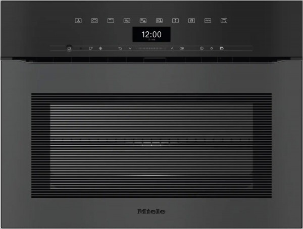 H 7440 BMX 125 Gala Ed Backofen mit Mikrowellenfunktion Obsidianschwarz matt