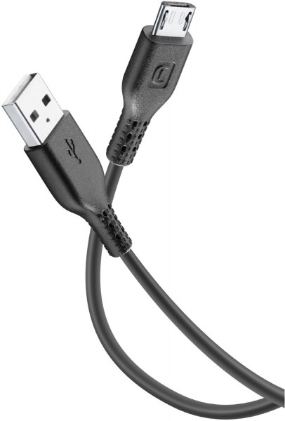 Micro USB Datenkabel (0,6m) schwarz