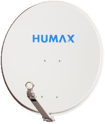 Image of 90 PRO Alu Satelliten-Reflektor hellgrau