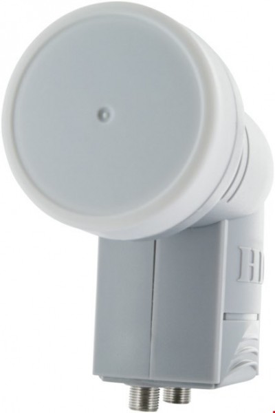Digitales Twin LNB hellgrau