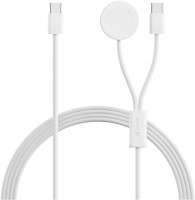 2-in-1 Premium-Kabel (1,5m) mit USB Typ C & Apple Watch Charger