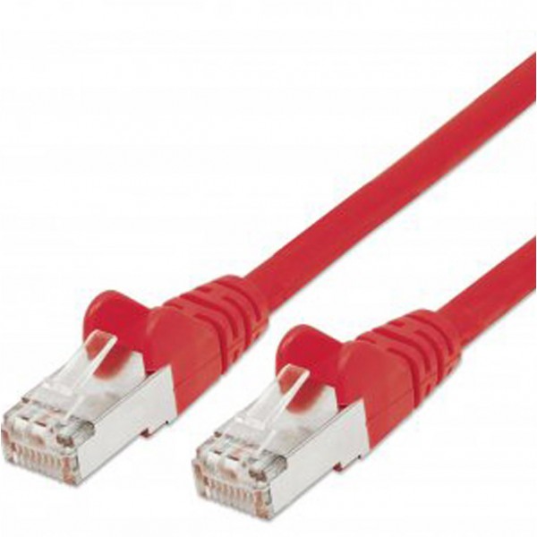 Patchkabel RJ45 S/FTP Cat6 LSOH rot (10m)