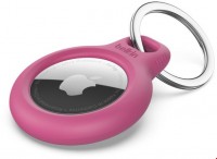 Secure Holder Schlüsselanhänger für AirTag pink
