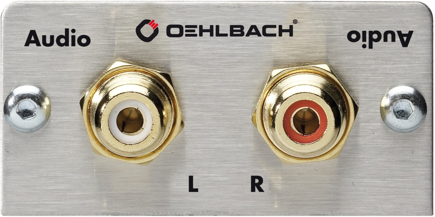 Multim Oehlbach PROIN Audio Multim Einsatz m. Kabp. Adapter | EURONICS