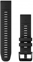 QuickChange Silikonarmband (22mm) schwarz