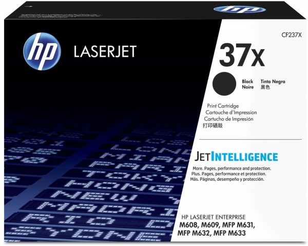Nr. 37X (25.000 S.) Toner für LaserJet Ent. M607/M608/MFP M63 schwarz