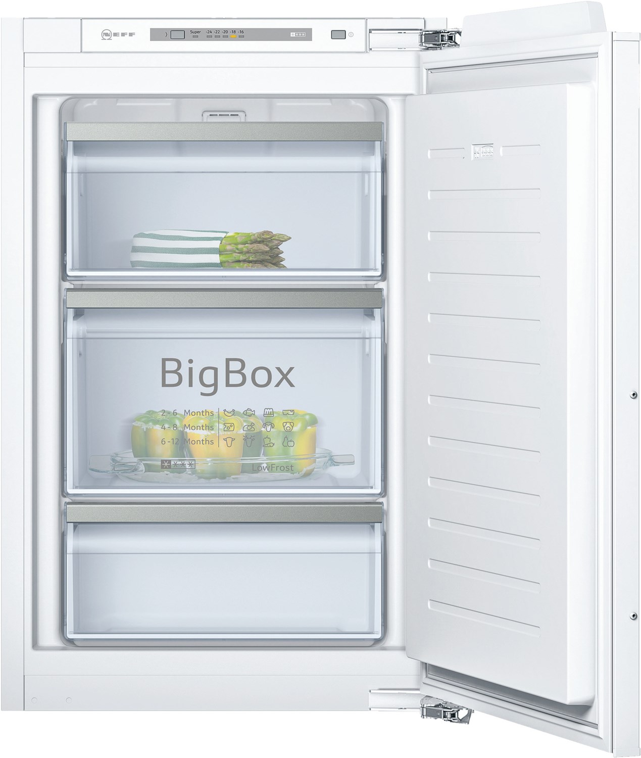 GI1216DE0 Einbau-Gefrierschrank weiß