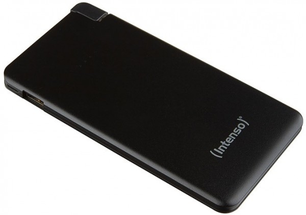 SLIM S5000 (5.000mAh) Powerbank schwarz